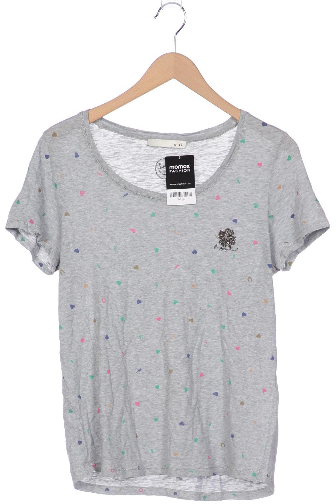 

Oui Damen T-Shirt, grau