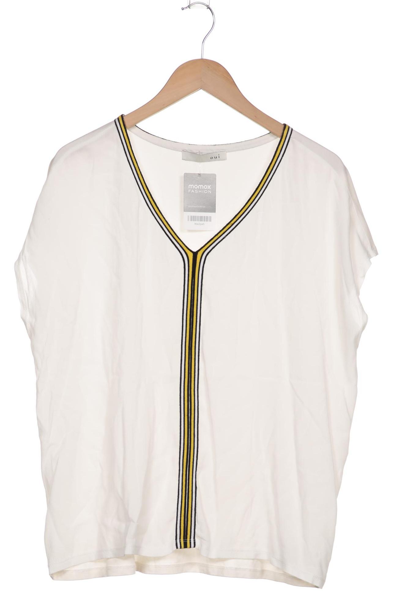 

Oui Damen T-Shirt, cremeweiß