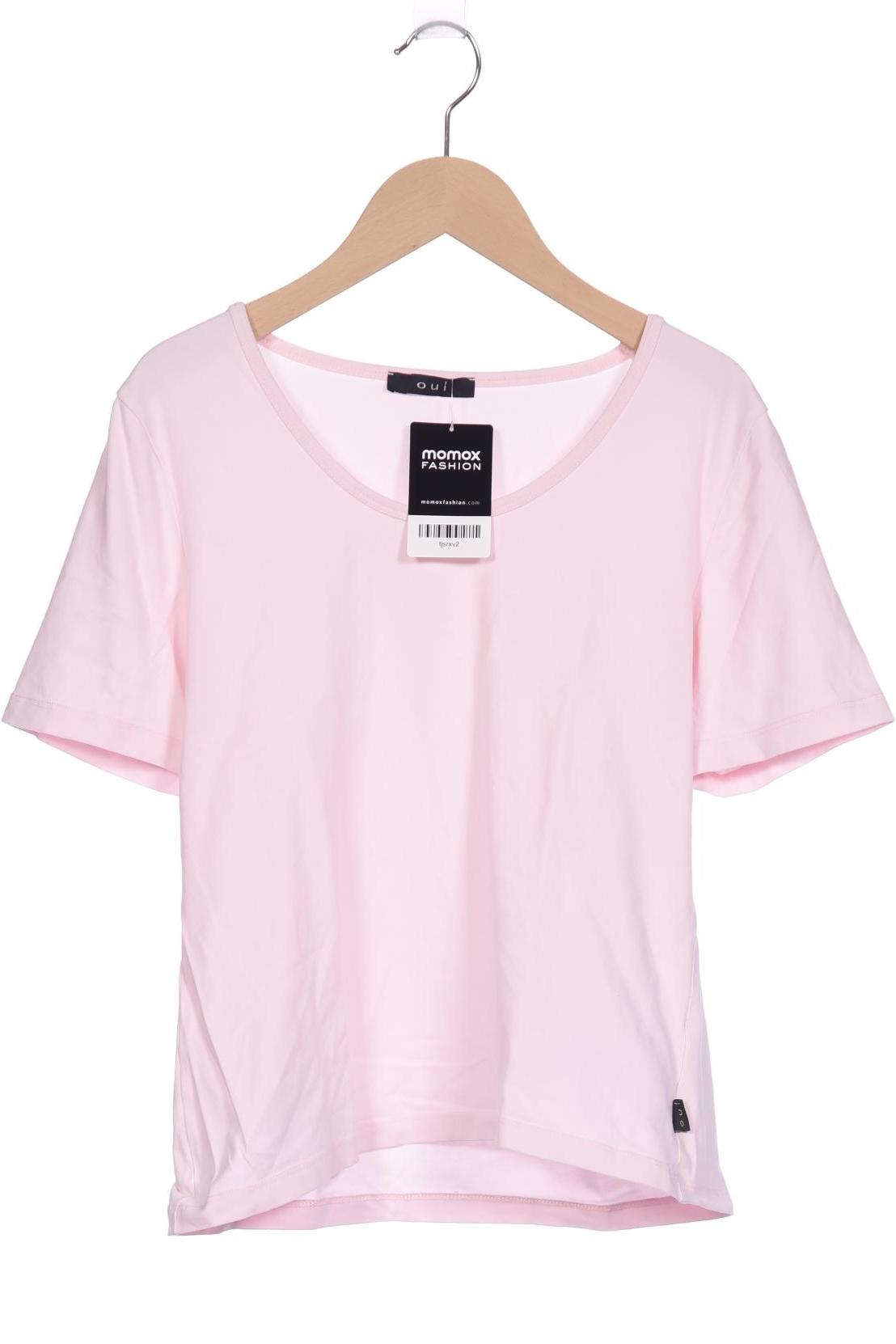 

Oui Damen T-Shirt, pink, Gr. 40