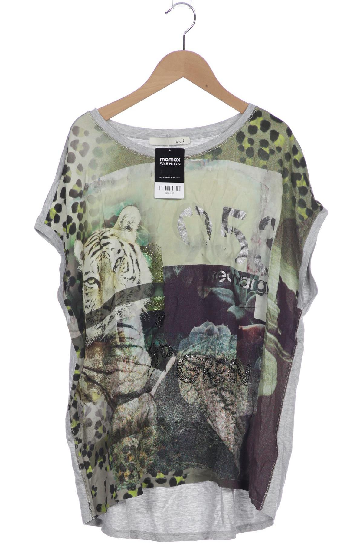 

Oui Damen T-Shirt, mehrfarbig, Gr. 46