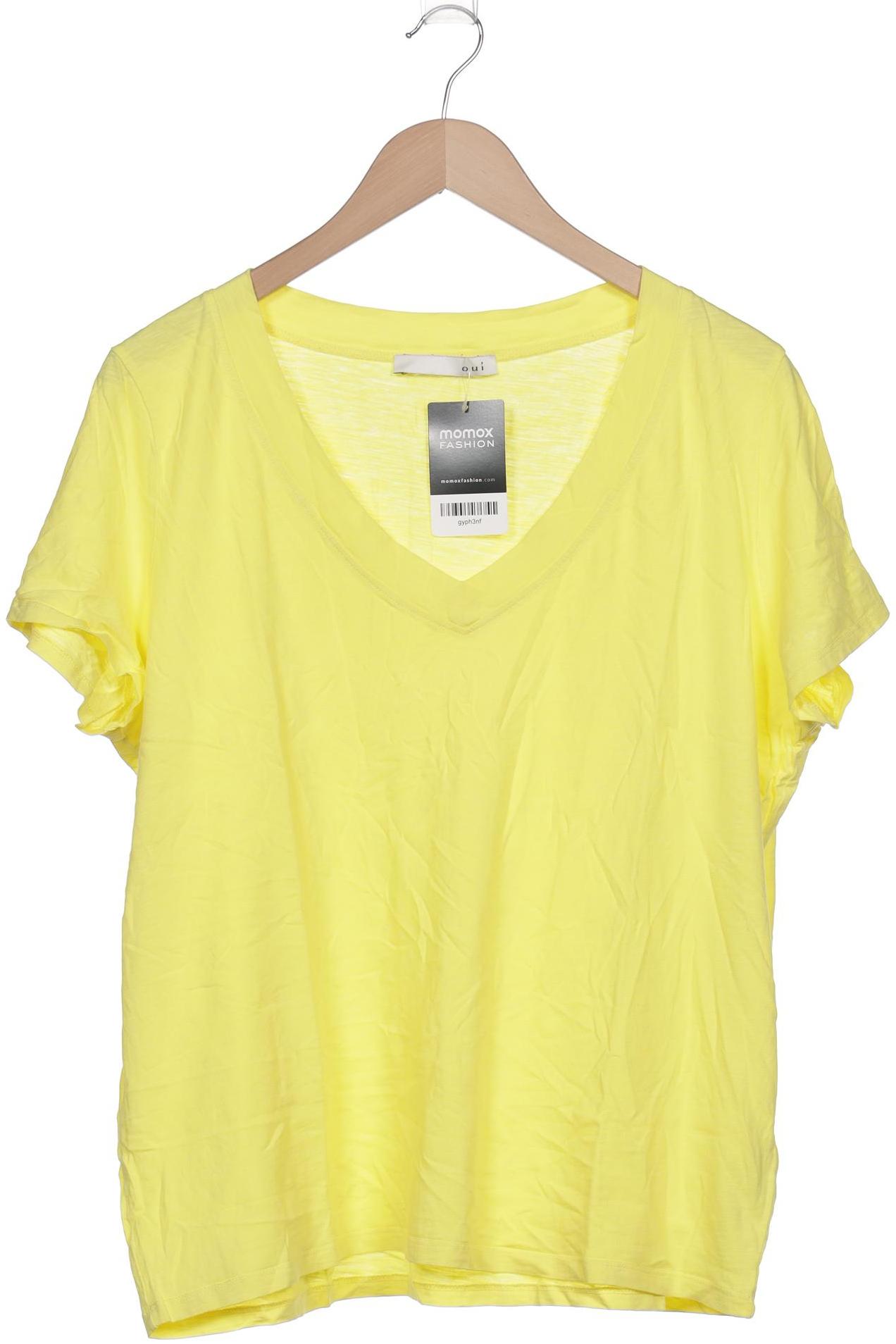 

Oui Damen T-Shirt, gelb, Gr. 46