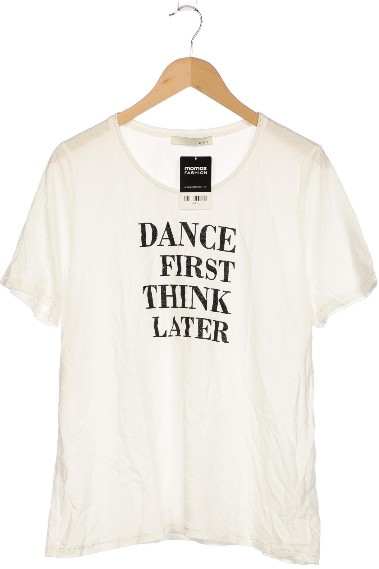 

Oui Damen T-Shirt, weiß, Gr. 44