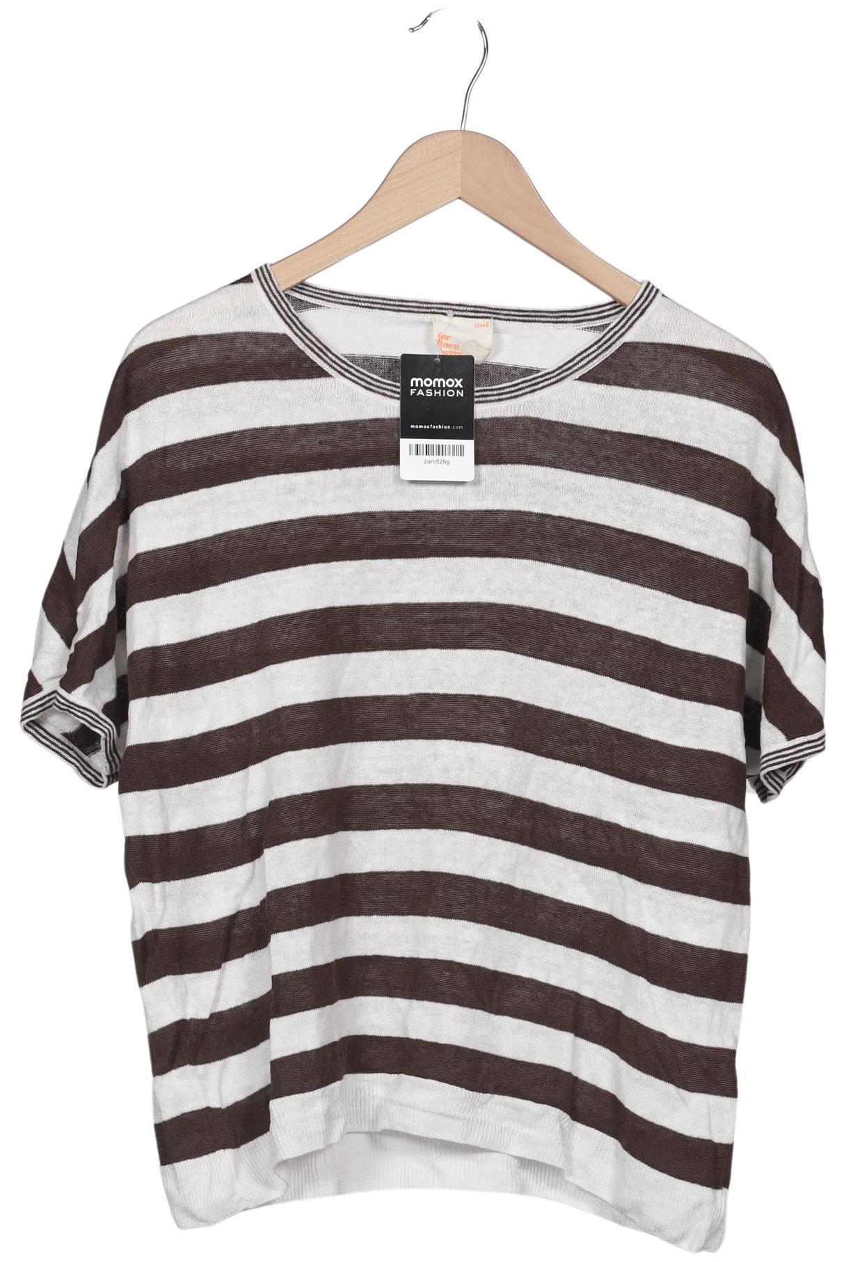 

Oui Damen T-Shirt, braun, Gr. 40