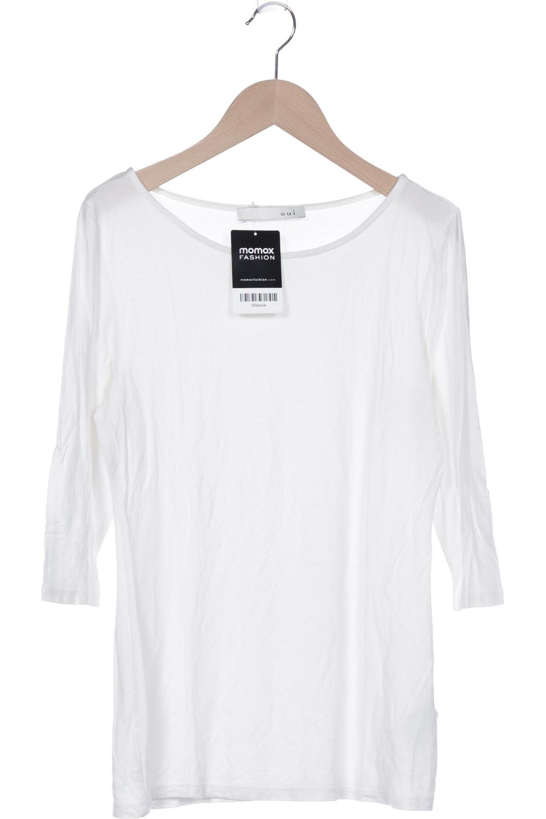

Oui Damen T-Shirt, weiß, Gr. 36