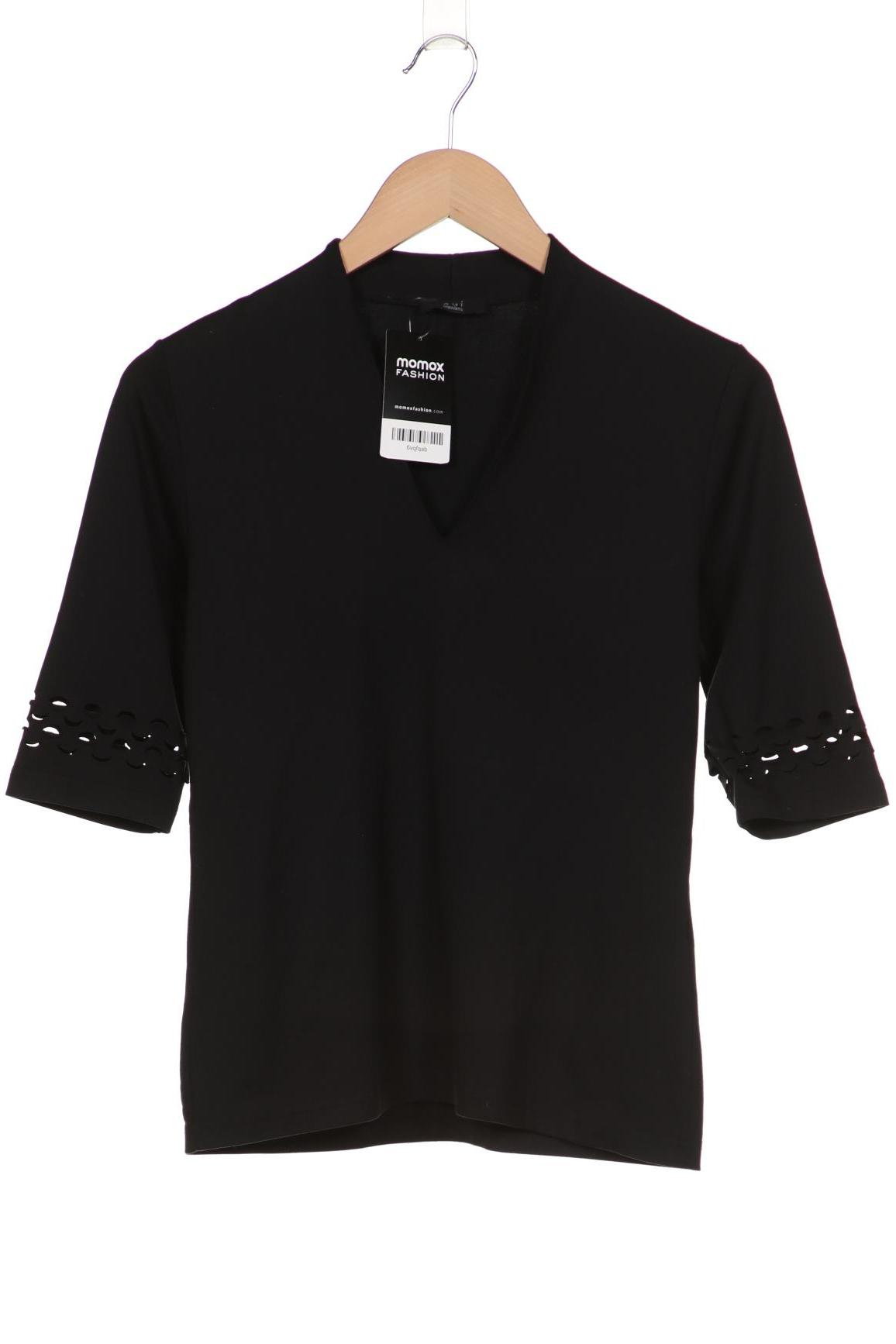 

Oui Damen T-Shirt, schwarz, Gr. 36
