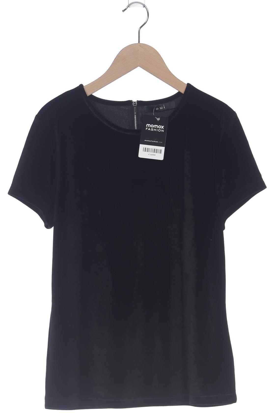 

Oui Damen T-Shirt, schwarz, Gr. 38