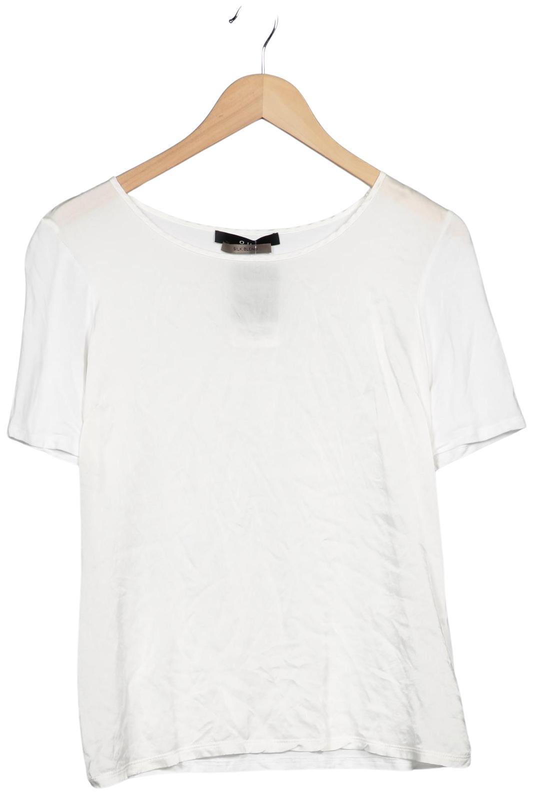 

Oui Damen T-Shirt, weiß, Gr. 36