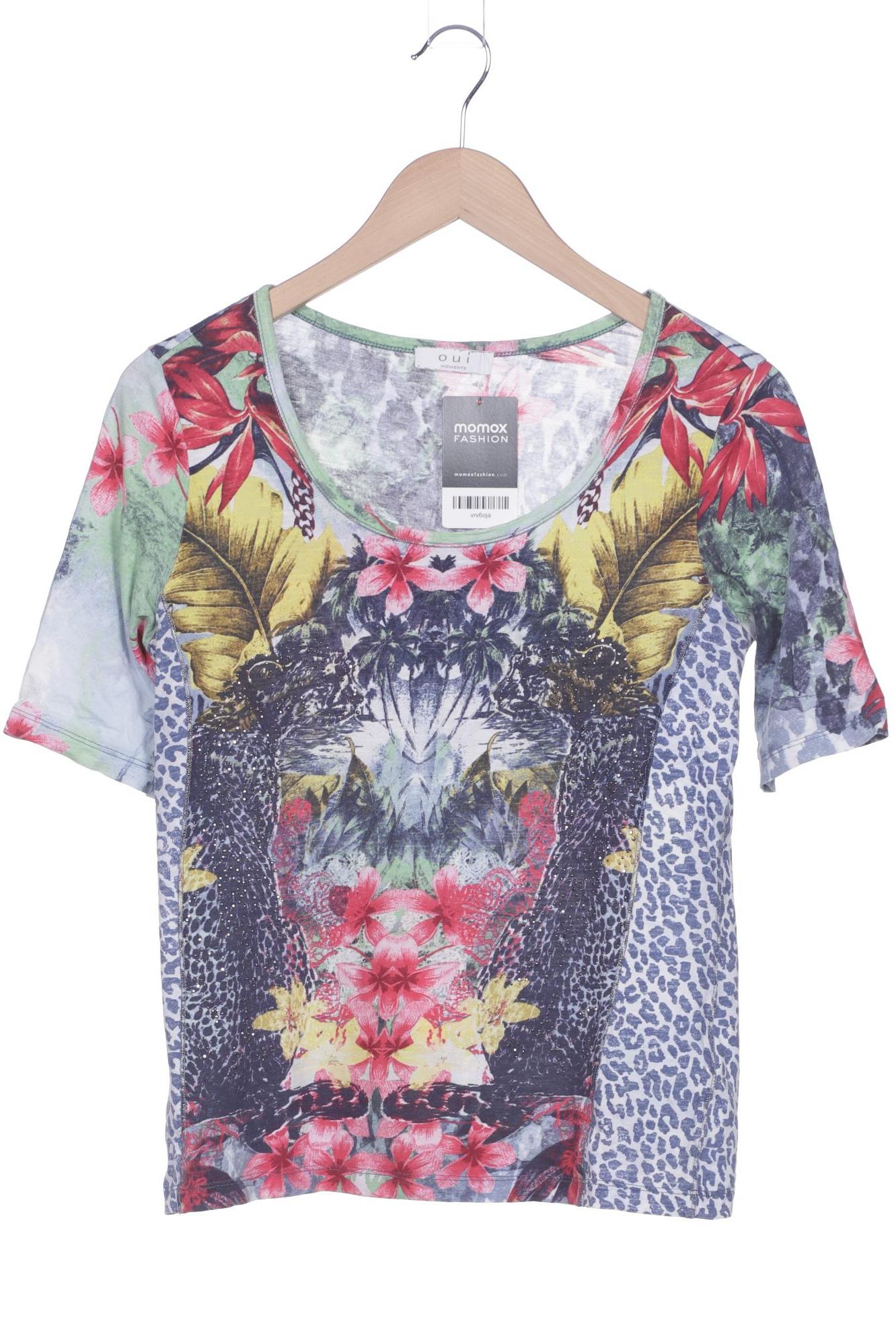 

Oui Damen T-Shirt, mehrfarbig, Gr. 36