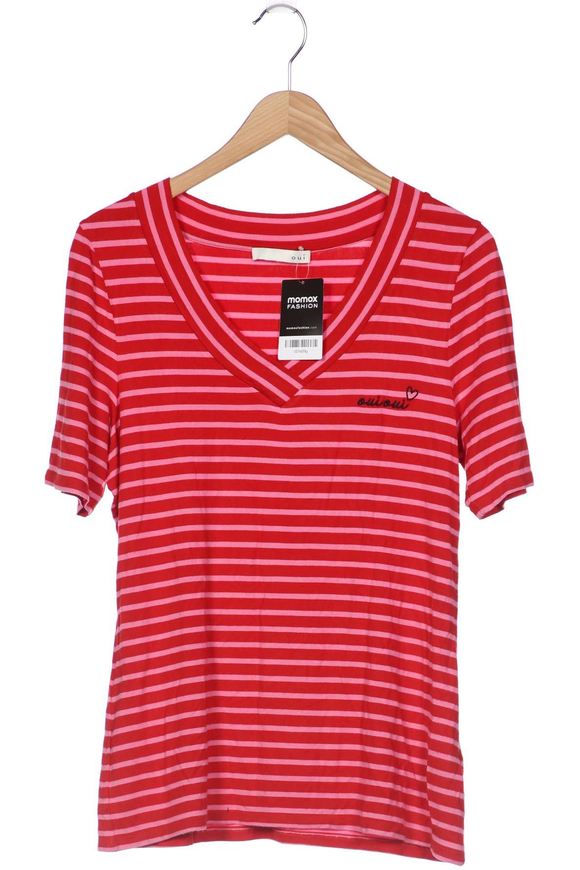 

Oui Damen T-Shirt, rot, Gr. 42