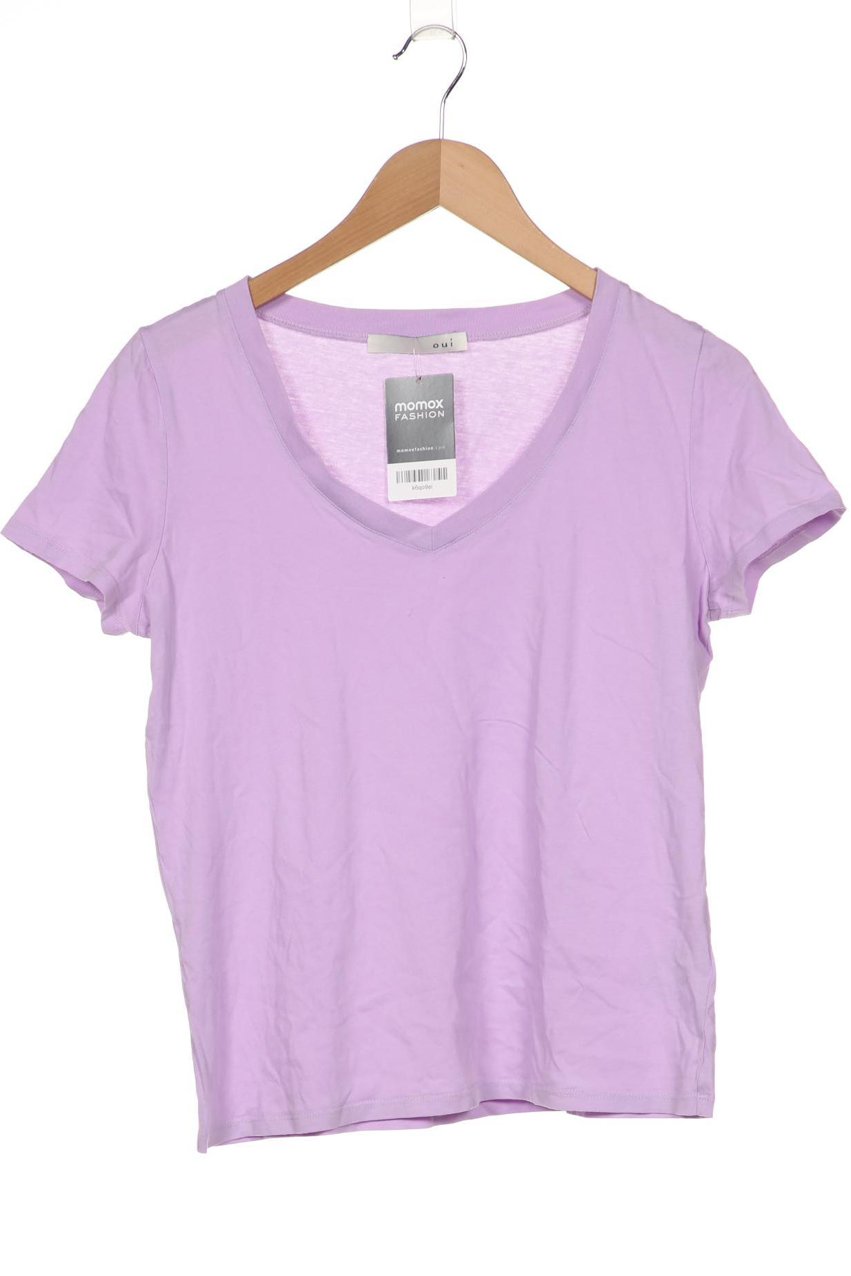 

Oui Damen T-Shirt, flieder, Gr. 36