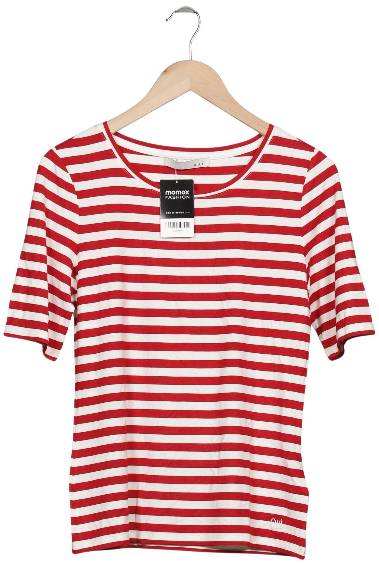 

Oui Damen T-Shirt, rot, Gr. 36