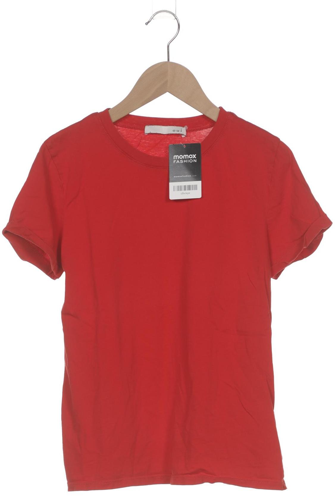 

Oui Damen T-Shirt, rot, Gr. 36