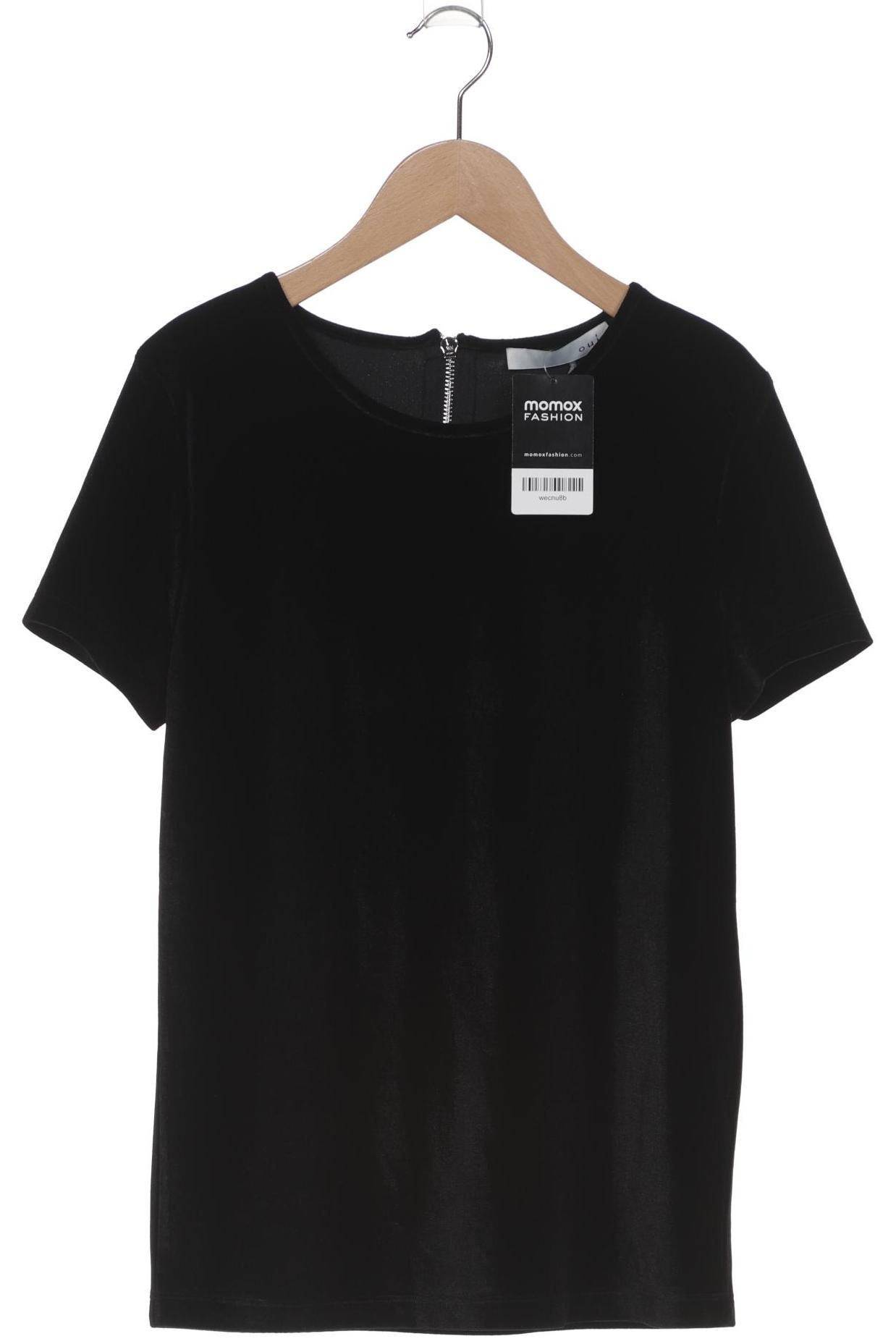 

Oui Damen T-Shirt, schwarz, Gr. 36