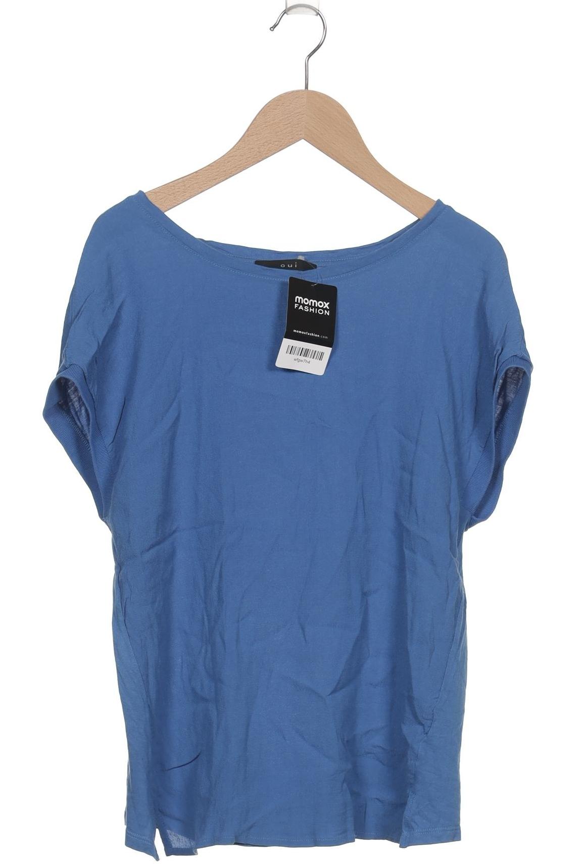 

Oui Damen T-Shirt, blau, Gr. 38
