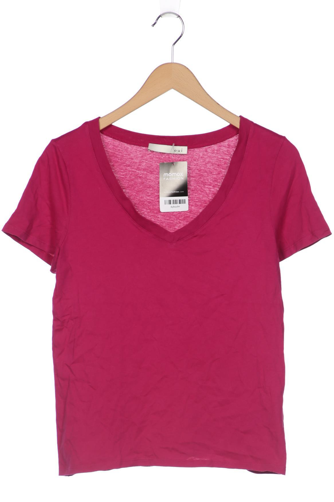 

Oui Damen T-Shirt, pink, Gr. 36
