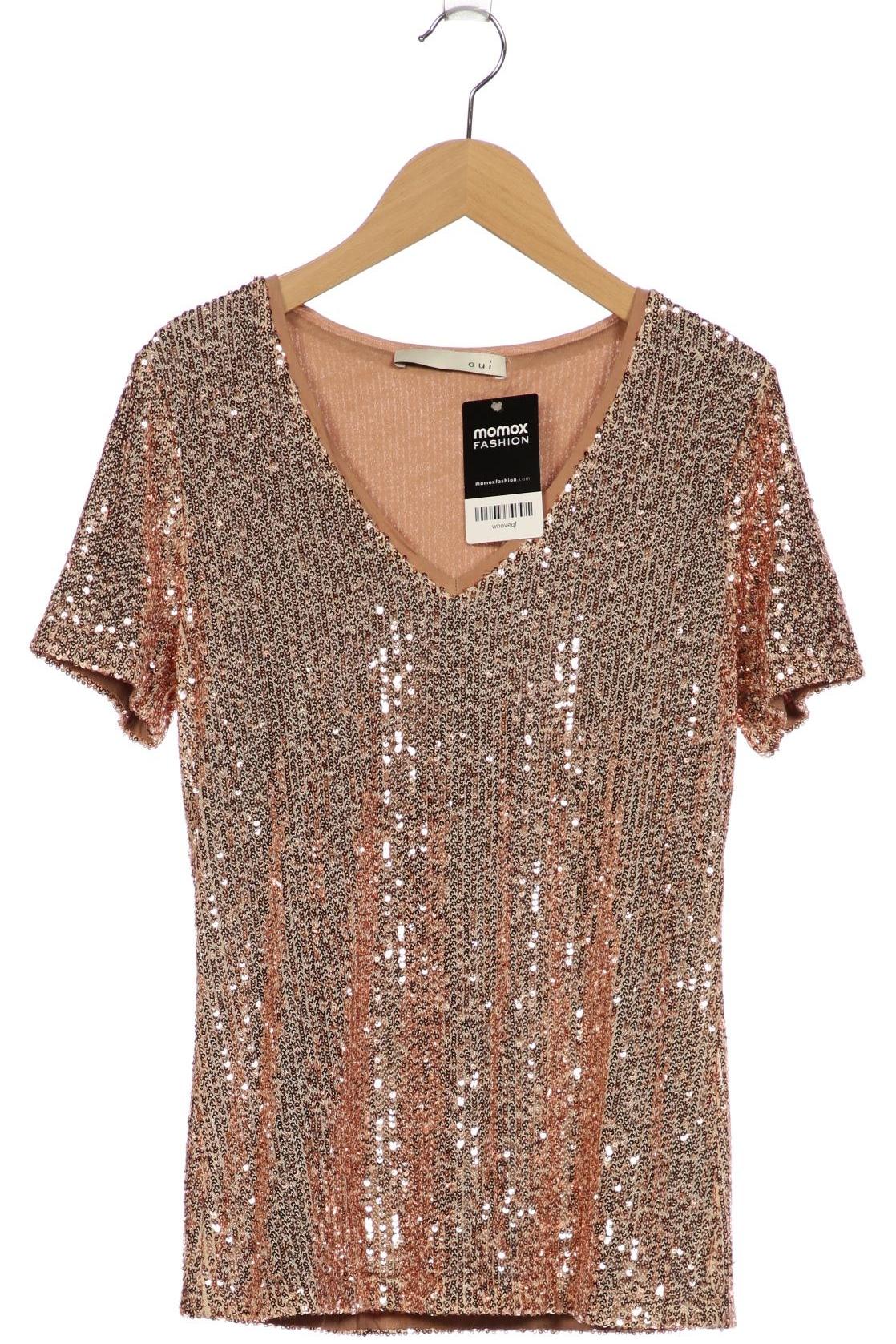 

Oui Damen T-Shirt, pink, Gr. 36