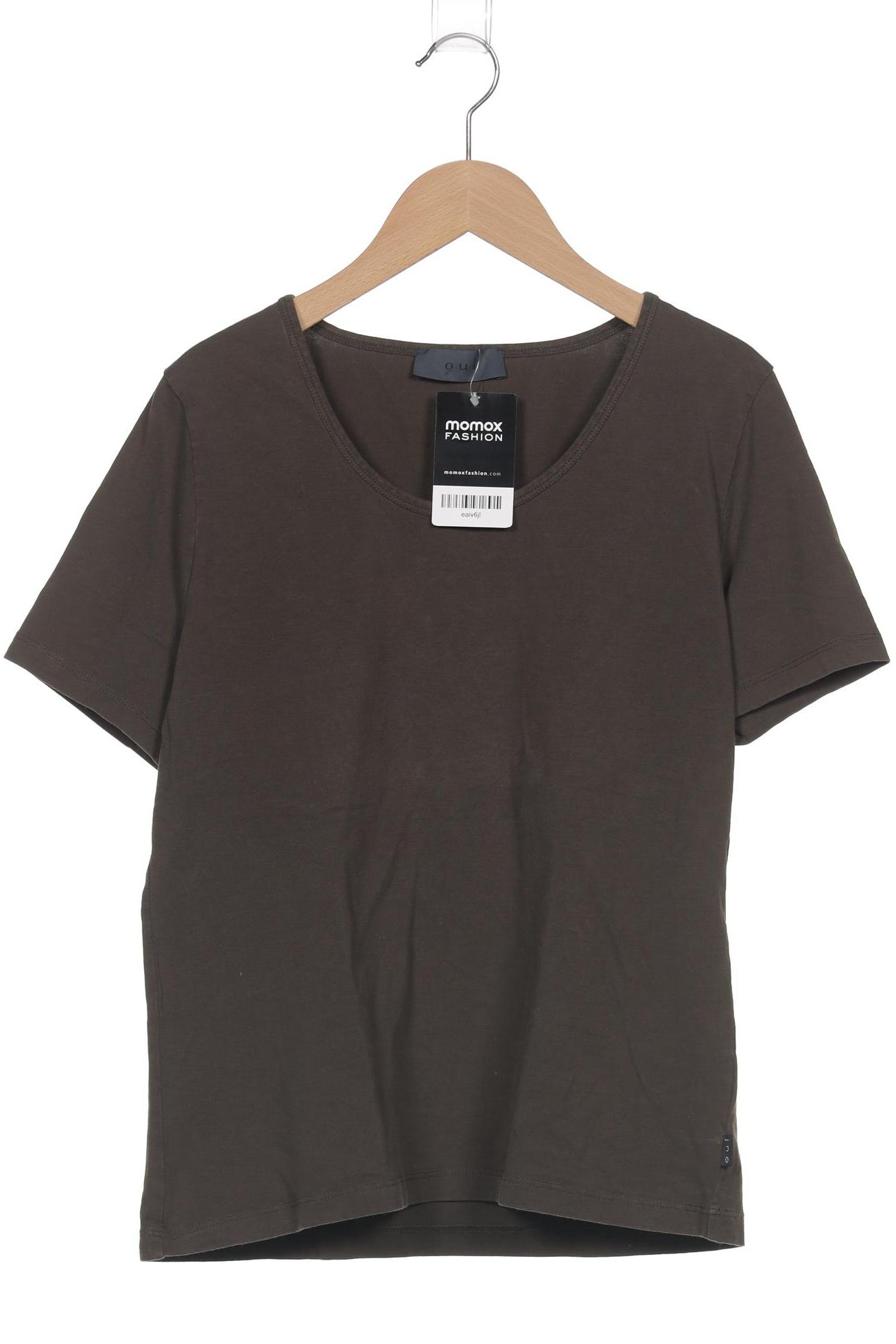

Oui Damen T-Shirt, grün, Gr. 42