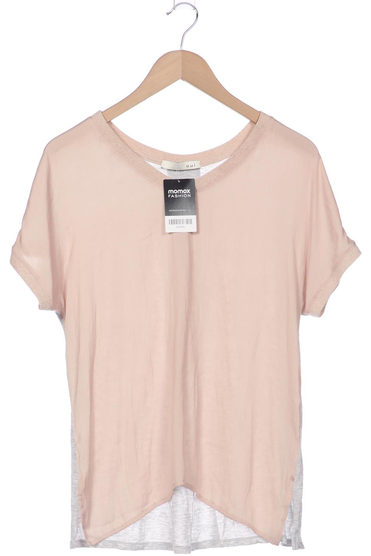 

Oui Damen T-Shirt, pink, Gr. 42