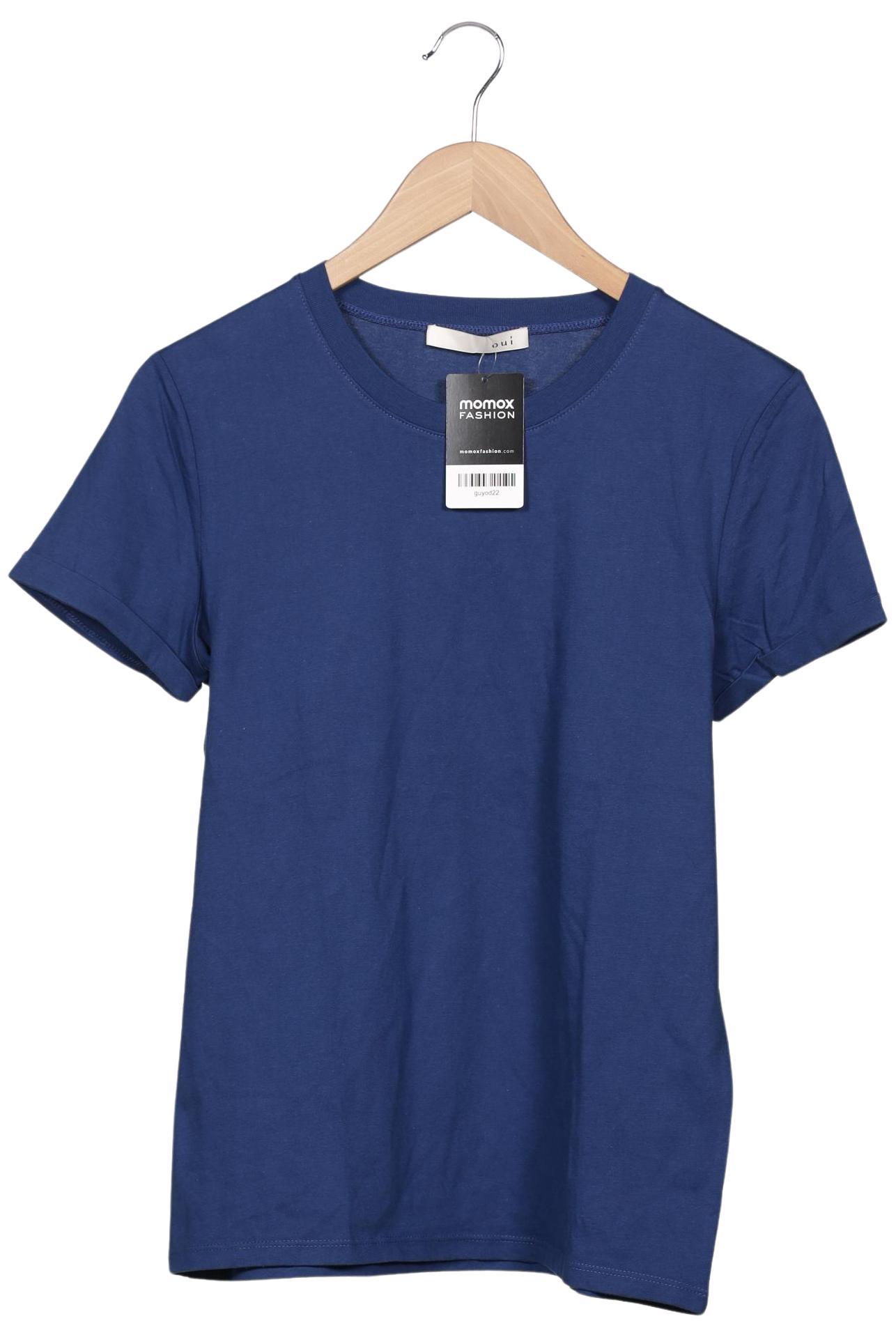 

Oui Damen T-Shirt, marineblau, Gr. 38