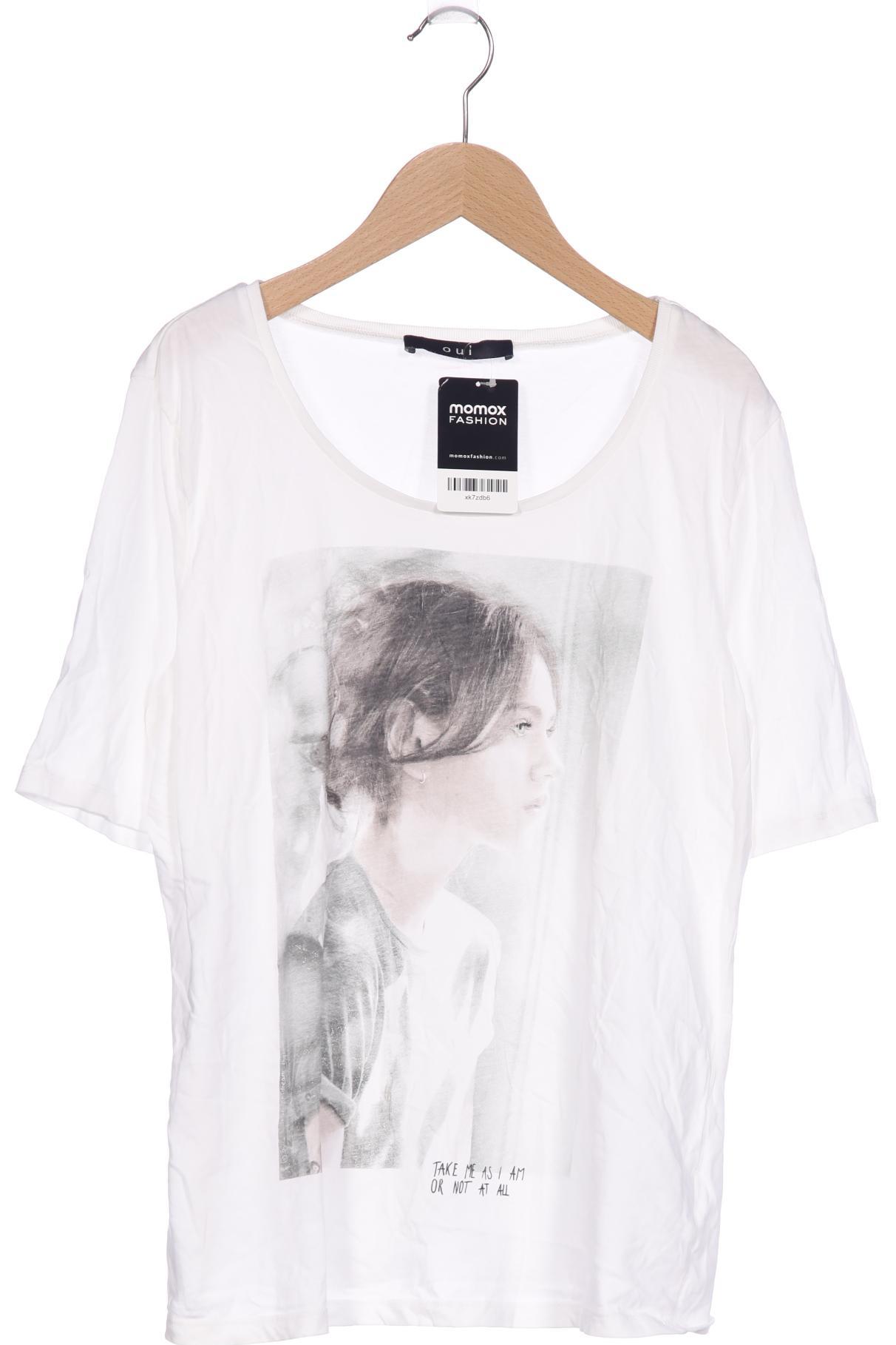 

Oui Damen T-Shirt, weiß, Gr. 44