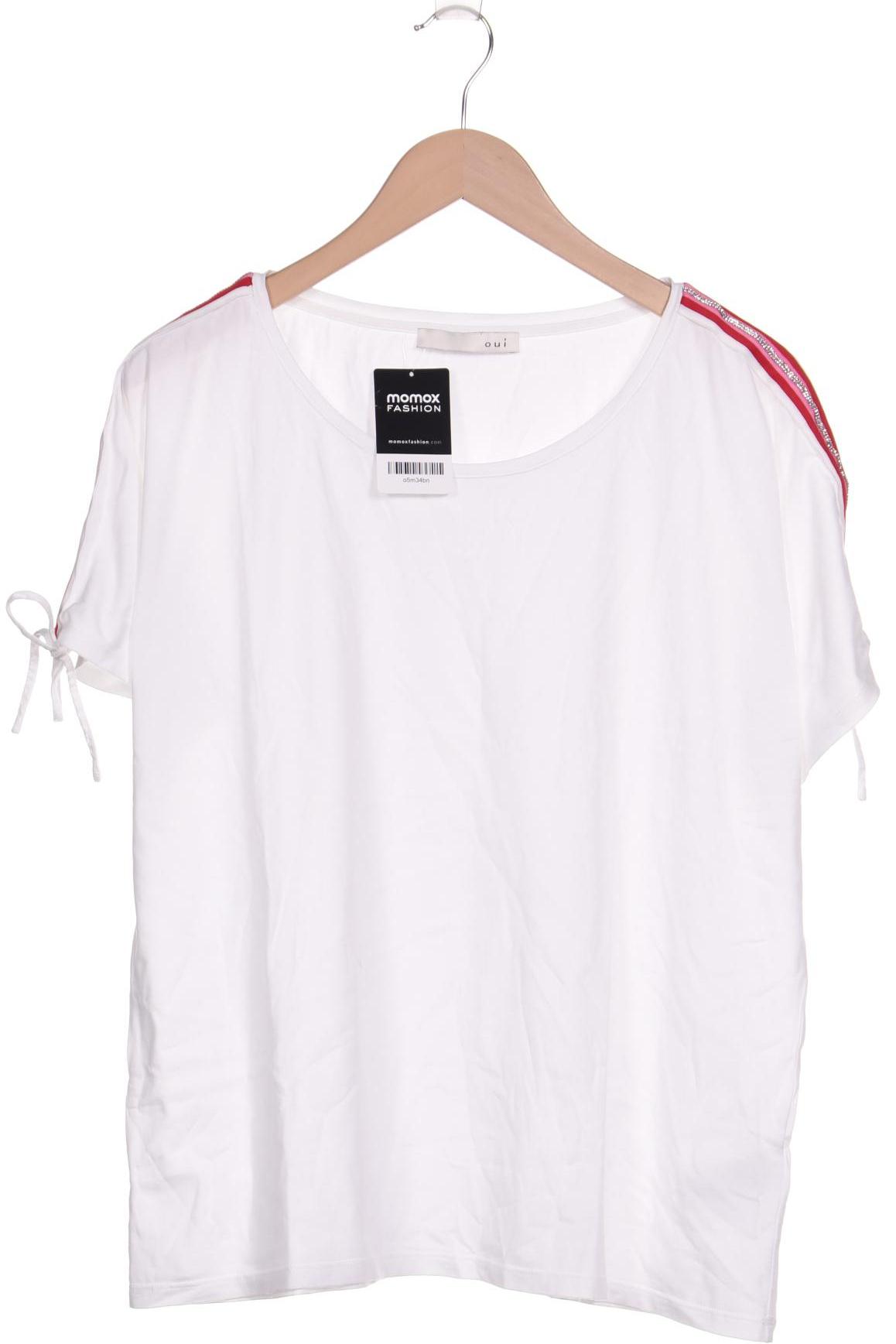 

Oui Damen T-Shirt, weiß, Gr. 46
