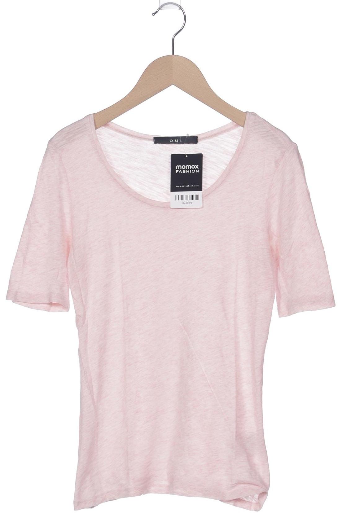 

Oui Damen T-Shirt, pink, Gr. 34