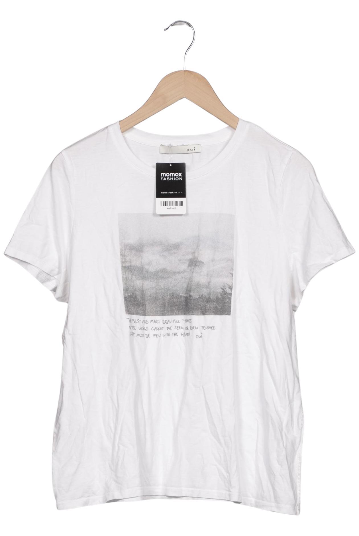 

Oui Damen T-Shirt, mehrfarbig, Gr. 44