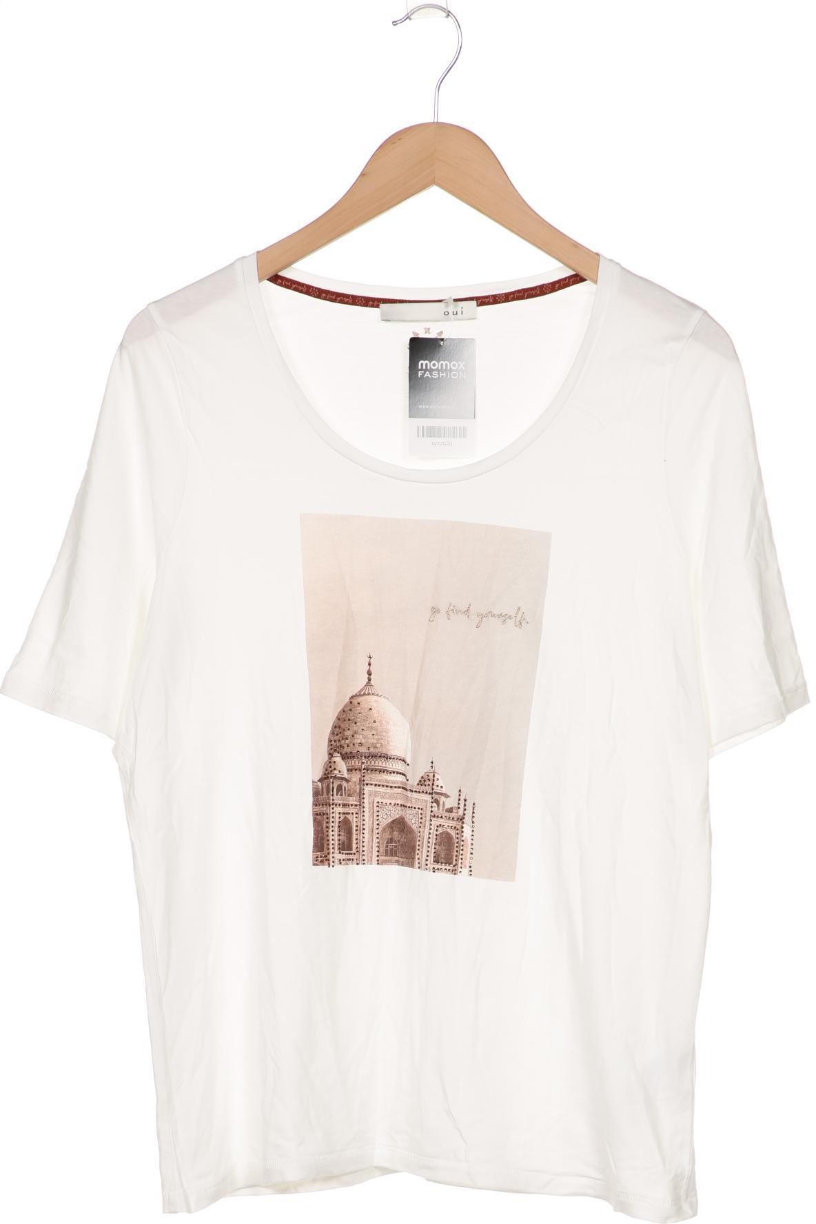 

Oui Damen T-Shirt, weiß