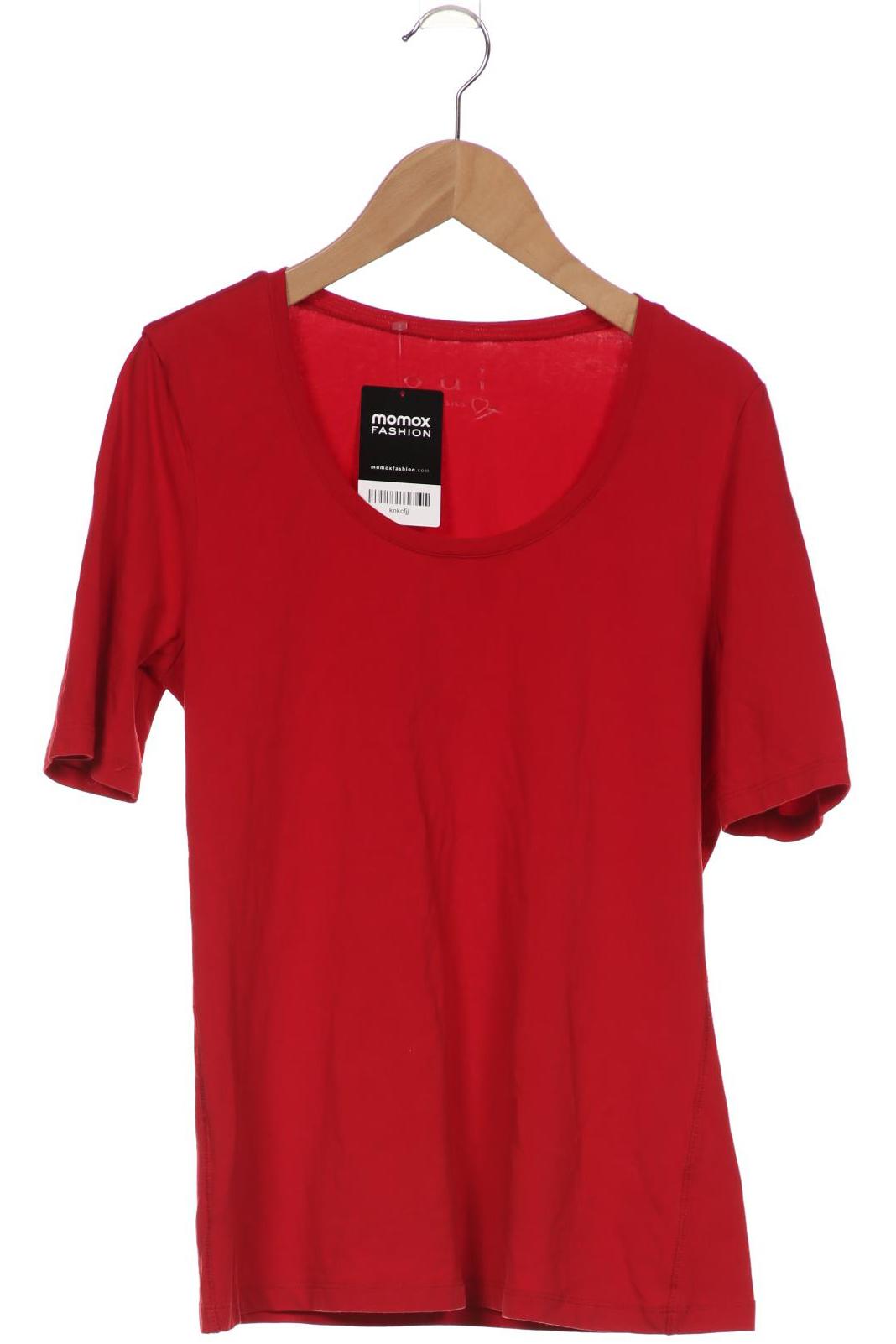

Oui Damen T-Shirt, rot, Gr. 38