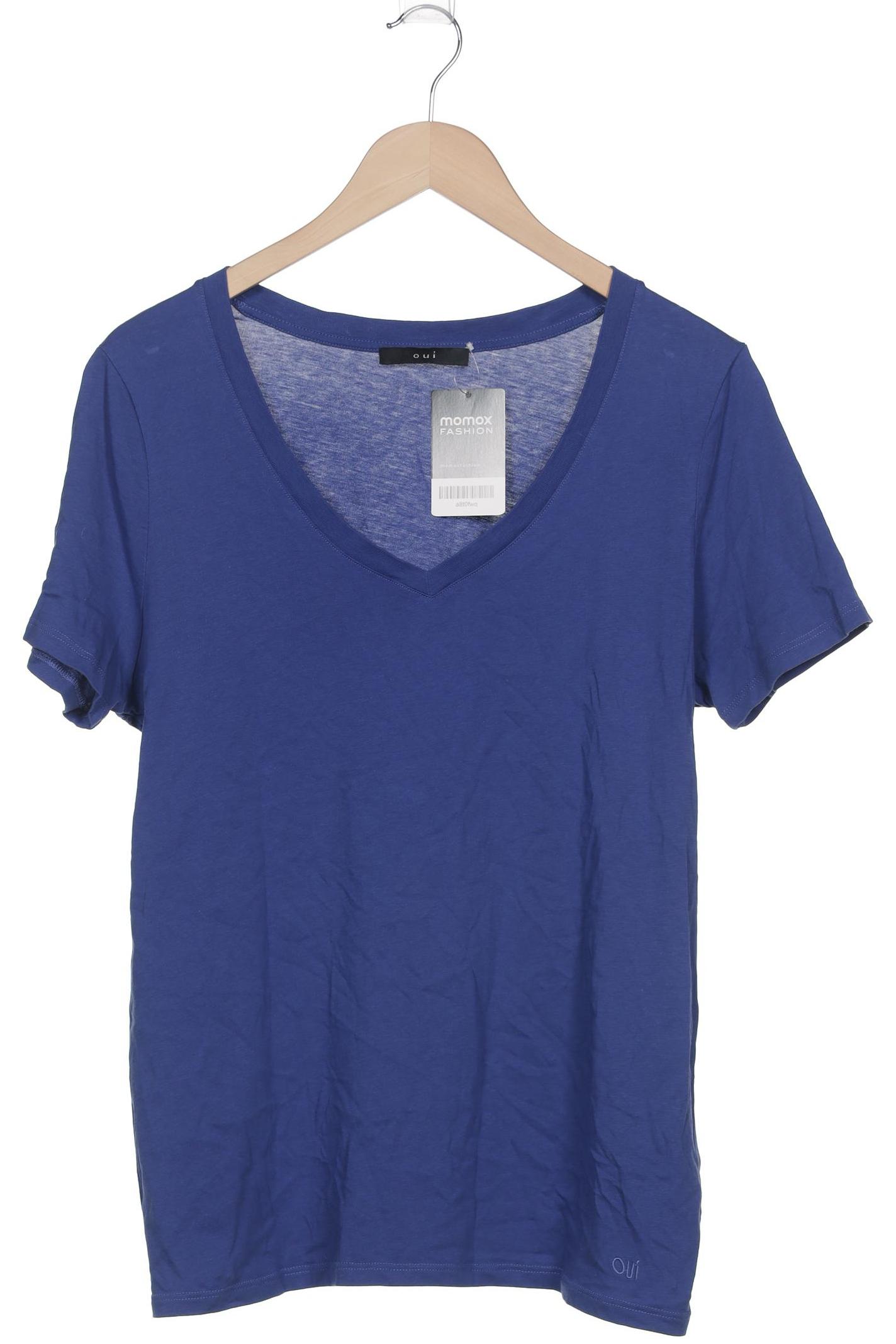

Oui Damen T-Shirt, marineblau, Gr. 44