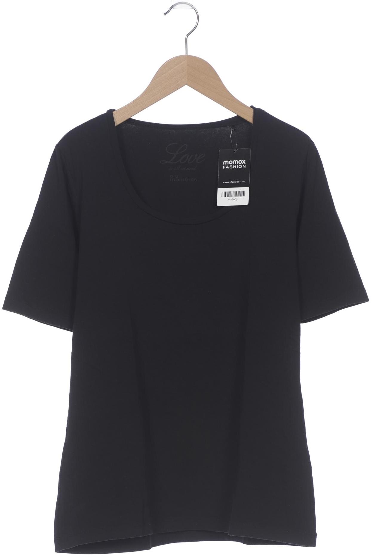 

Oui Damen T-Shirt, schwarz, Gr. 40