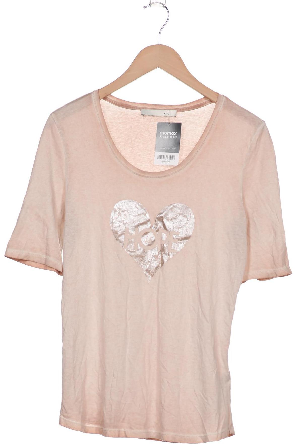 

Oui Damen T-Shirt, beige