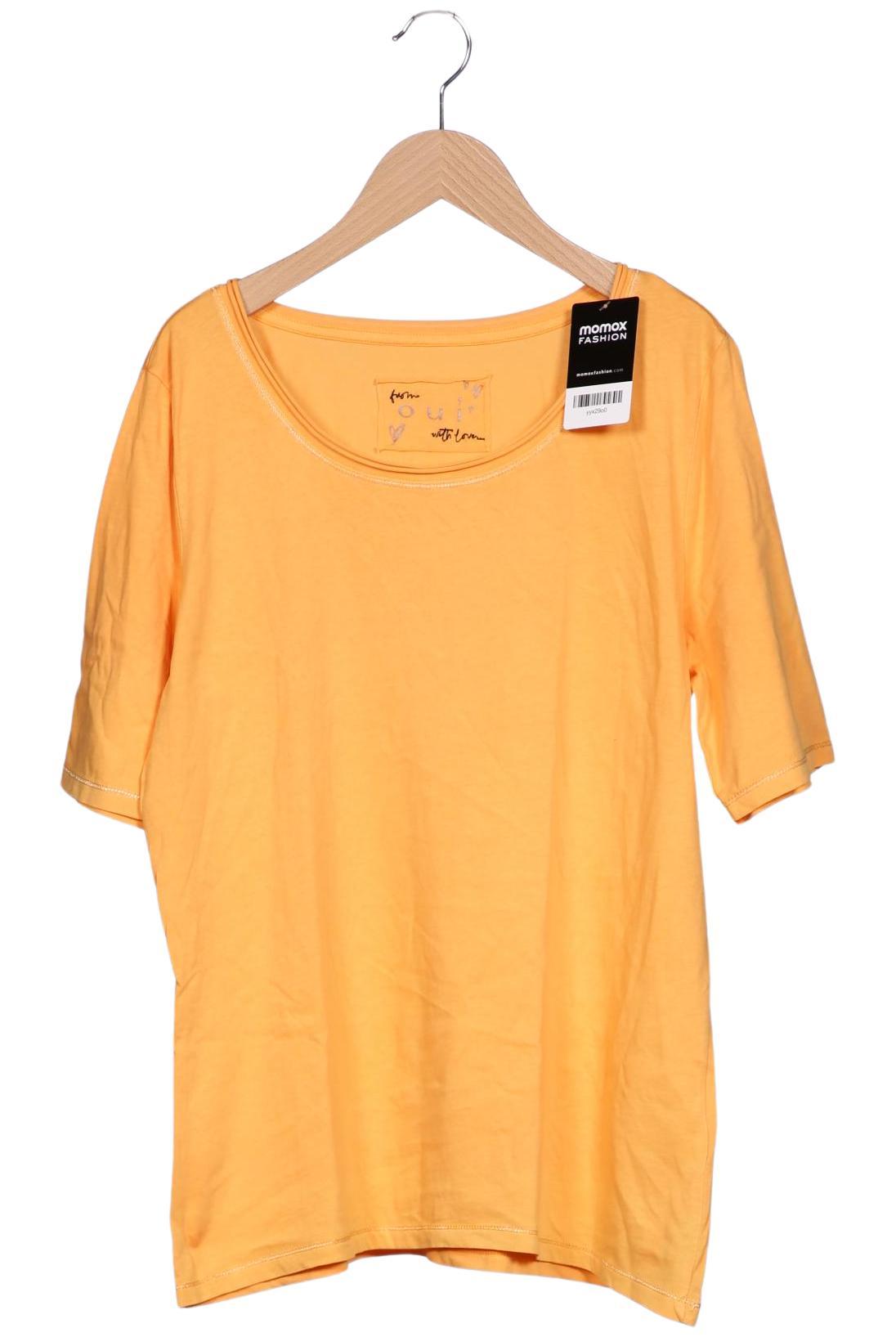 

Oui Damen T-Shirt, orange, Gr. 40