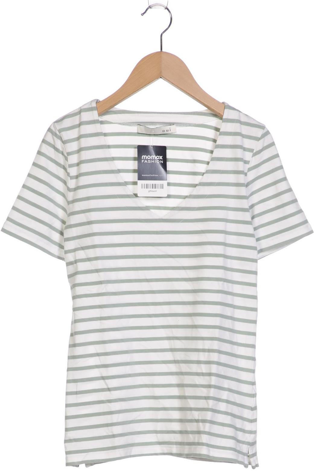 

Oui Damen T-Shirt, türkis, Gr. 38