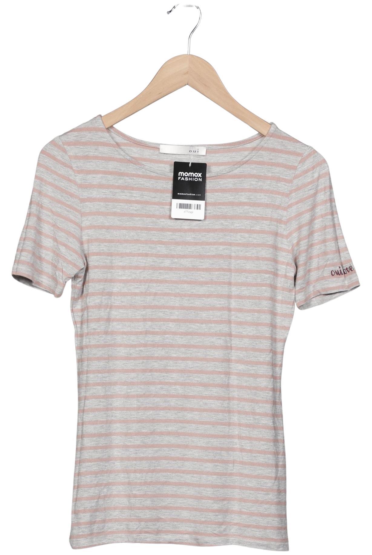 

Oui Damen T-Shirt, grau, Gr. 36