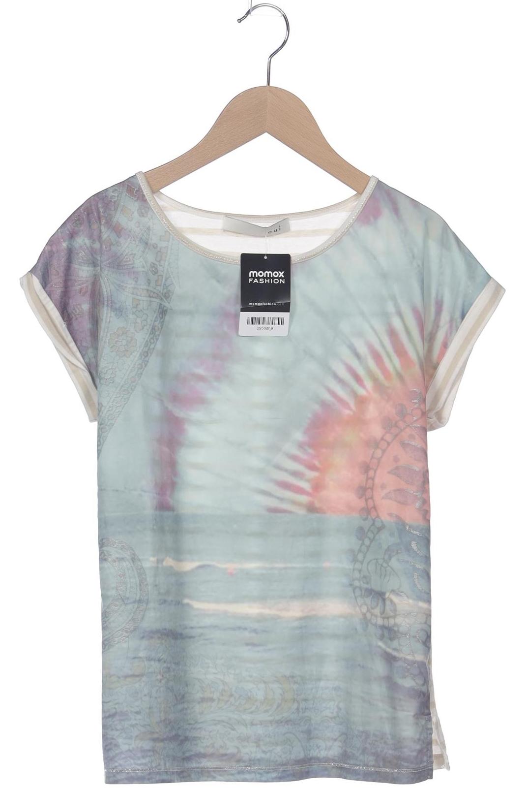 

Oui Damen T-Shirt, grün, Gr. 34