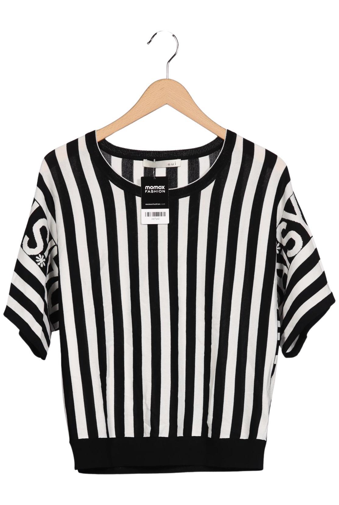 

Oui Damen T-Shirt, schwarz, Gr. 34