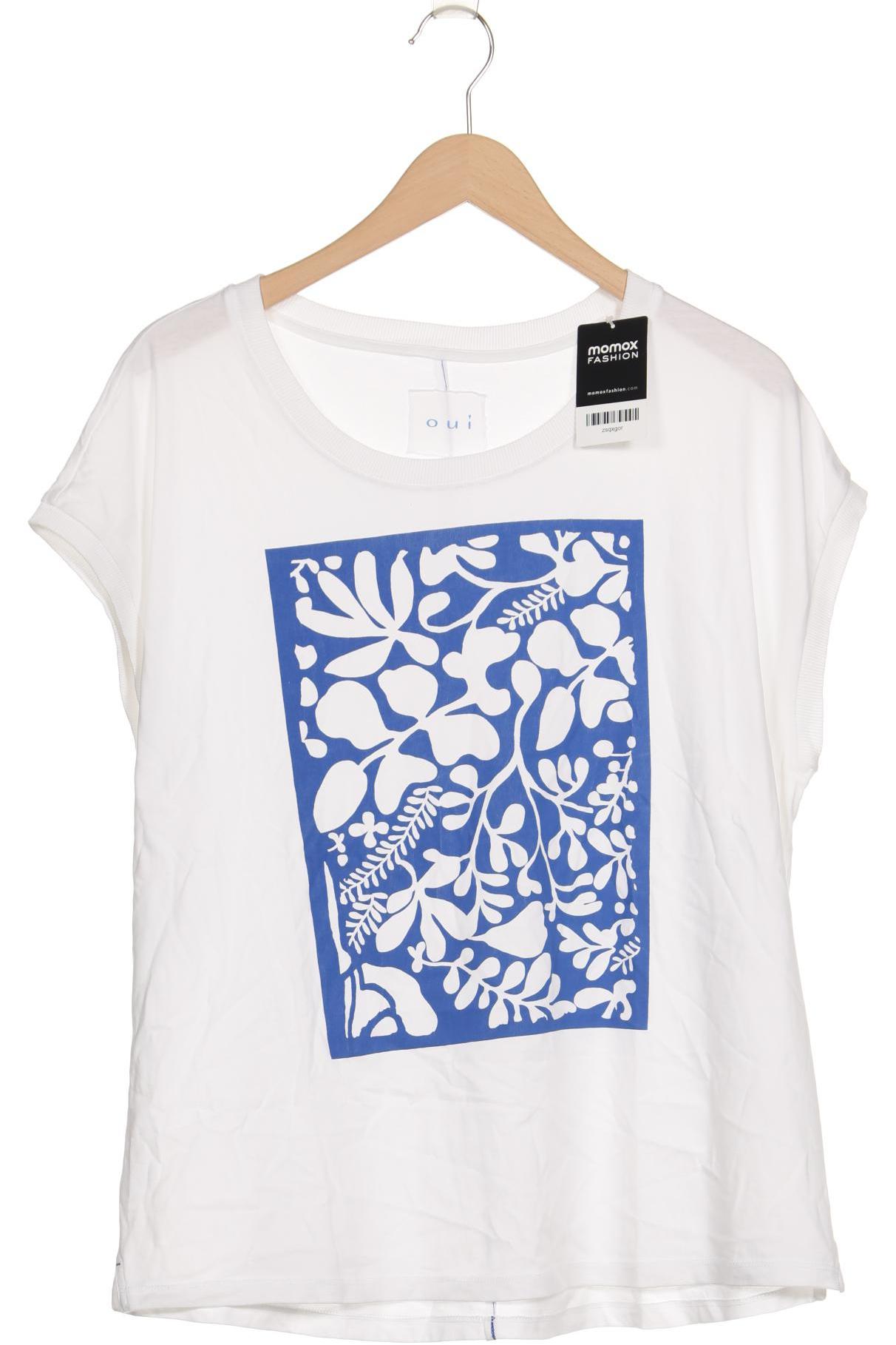 

Oui Damen T-Shirt, weiß, Gr. 42