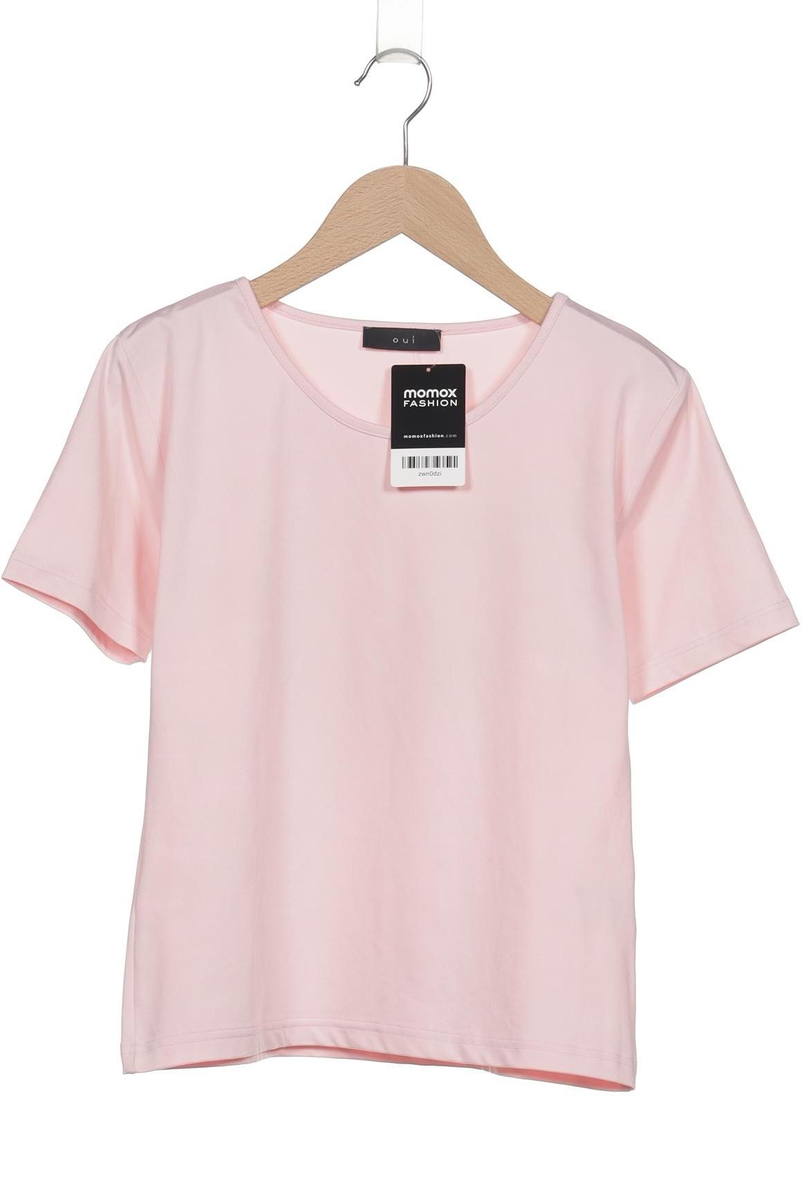 

Oui Damen T-Shirt, pink, Gr. 38