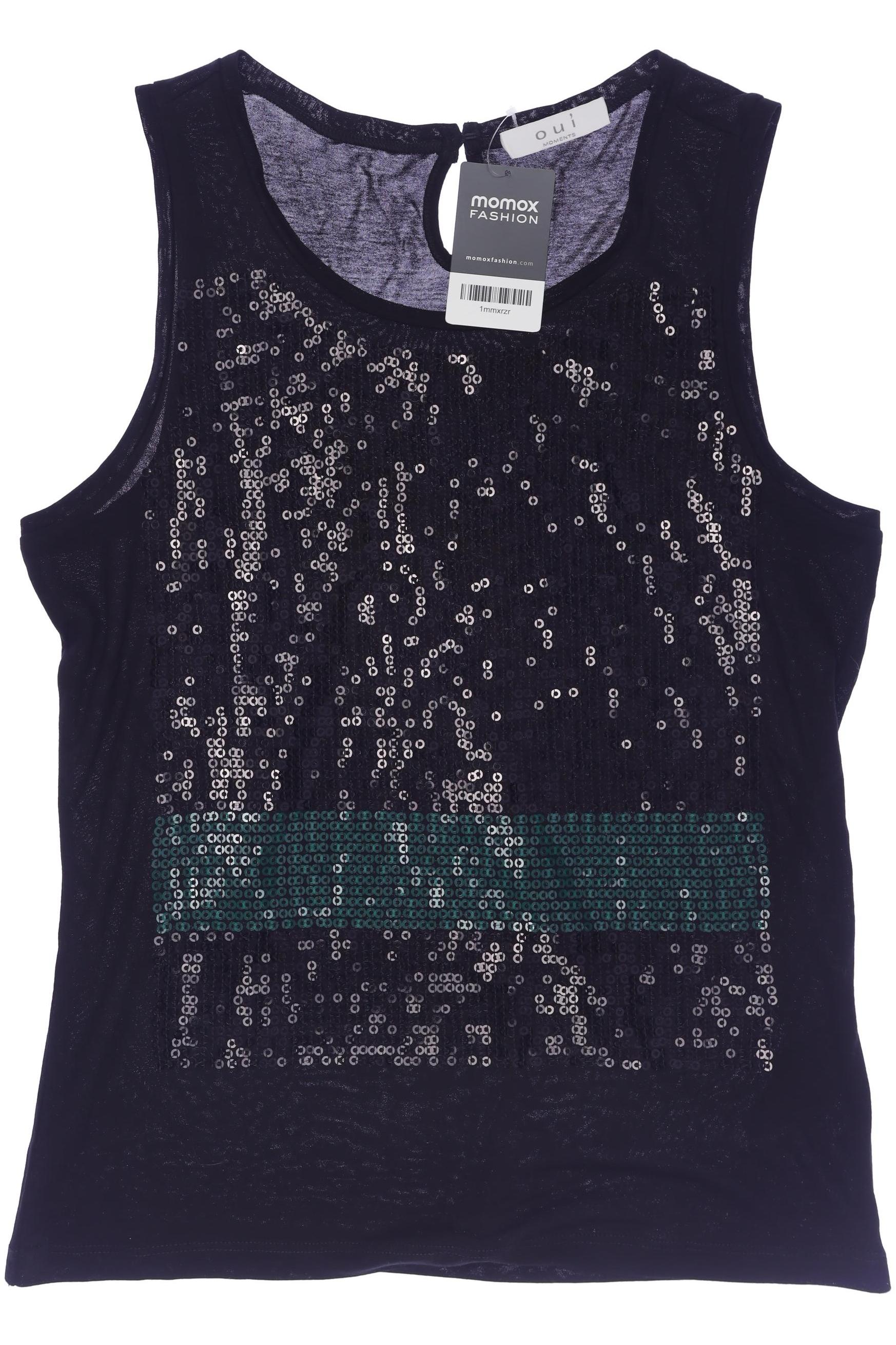 

Oui Damen Top, schwarz, Gr. 40