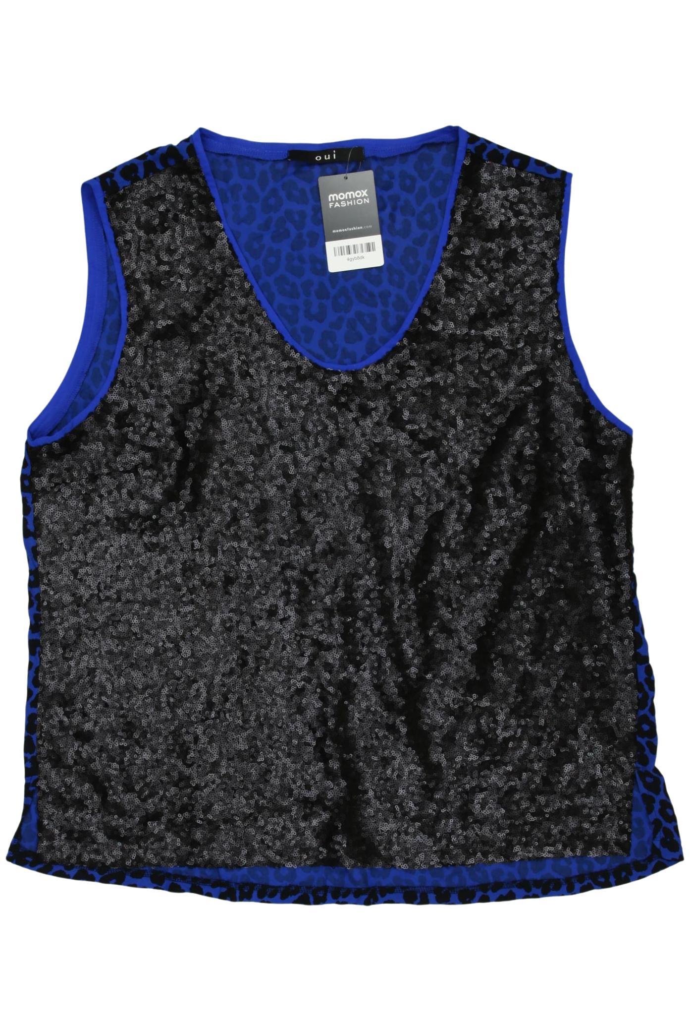 

Oui Damen Top, schwarz, Gr. 44