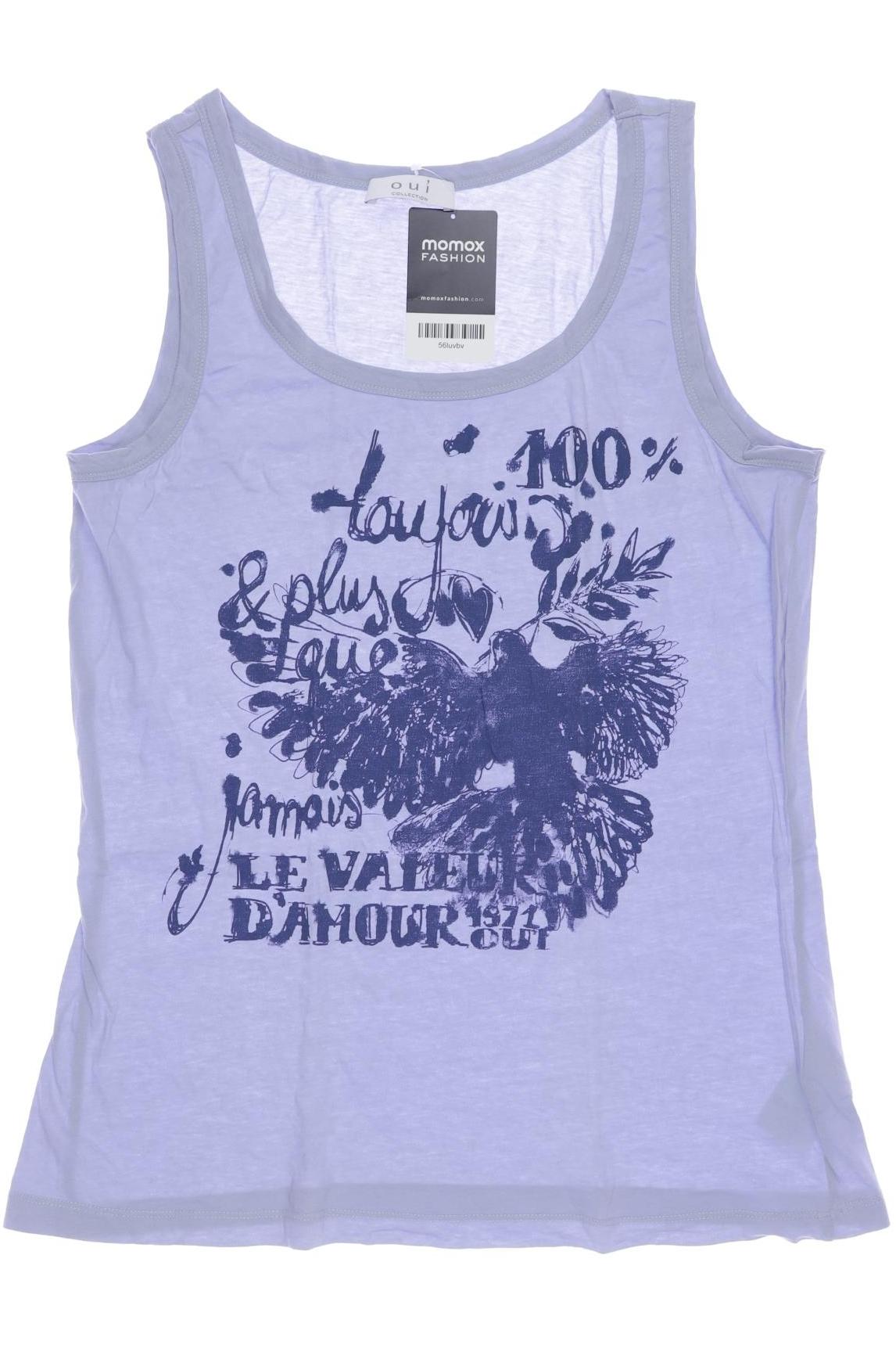 

Oui Damen Top, blau, Gr. 40