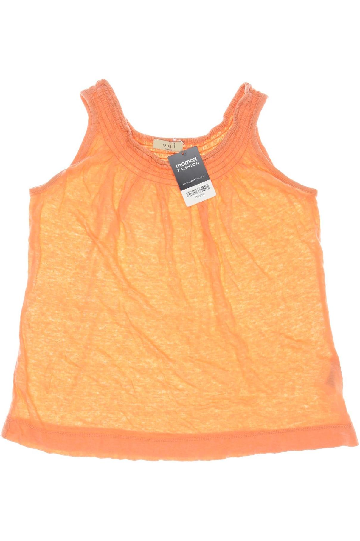 

Oui Damen Top, orange, Gr. 38