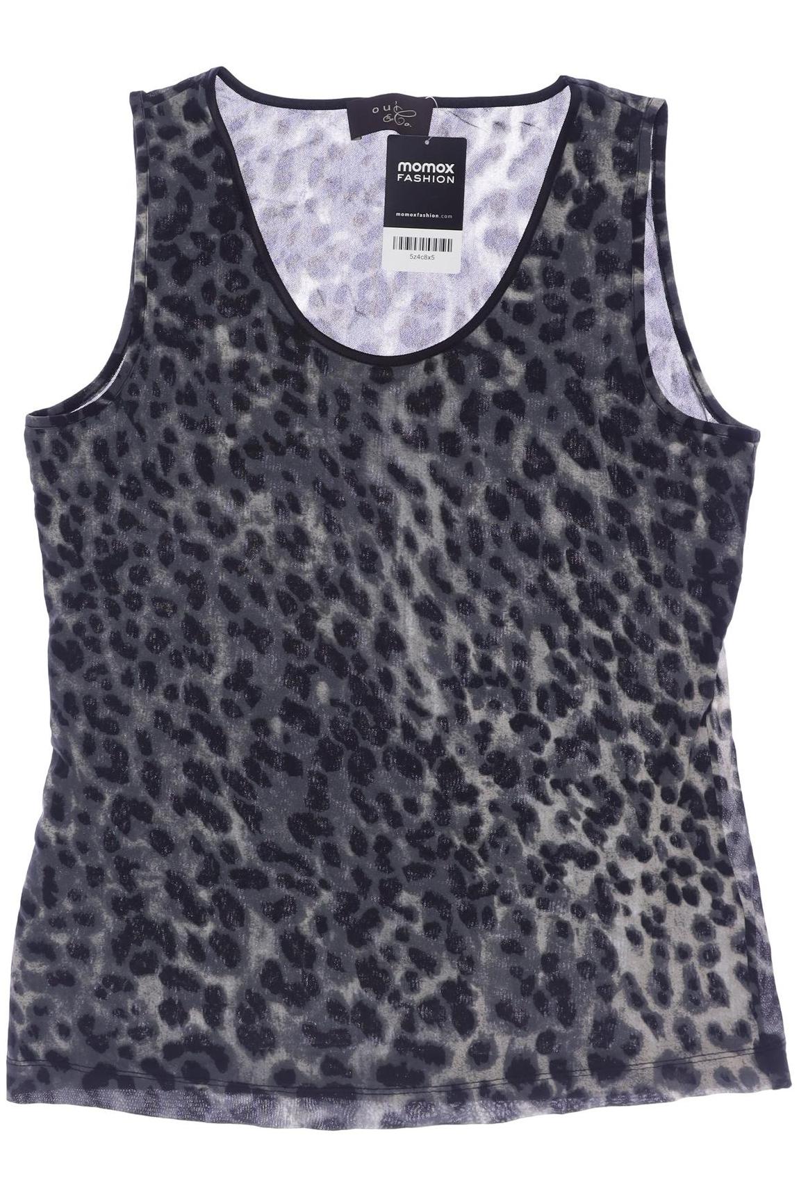 

Oui Damen Top, grau, Gr. 42