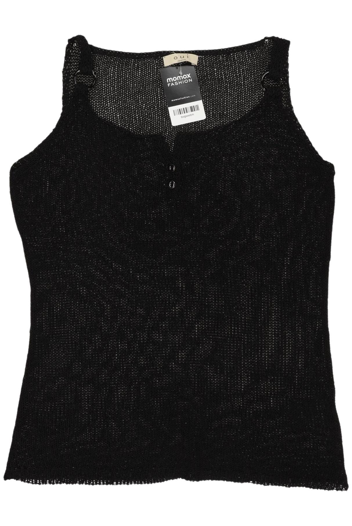 

Oui Damen Top, schwarz, Gr. 40