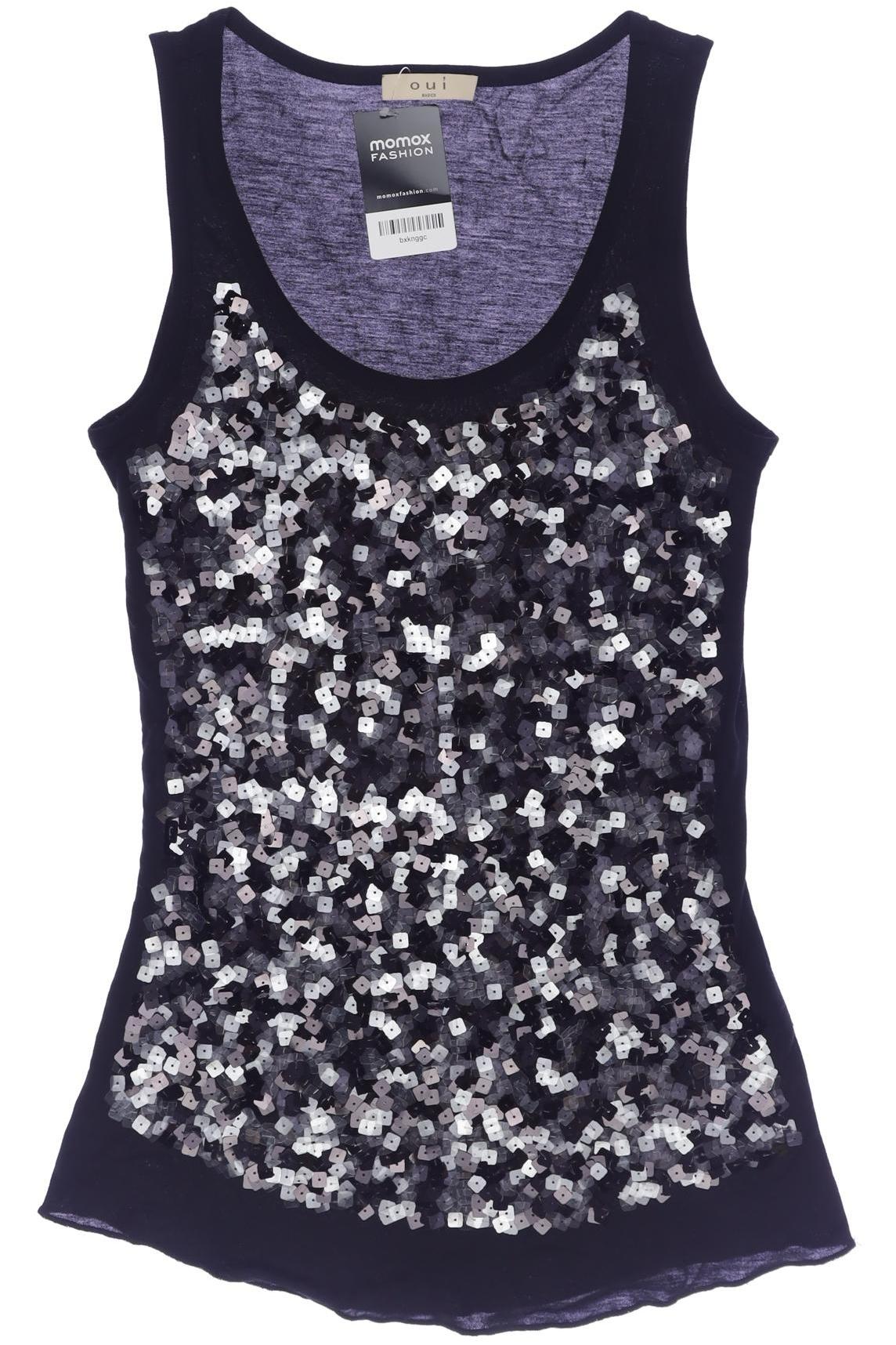 

Oui Damen Top, schwarz, Gr. 40