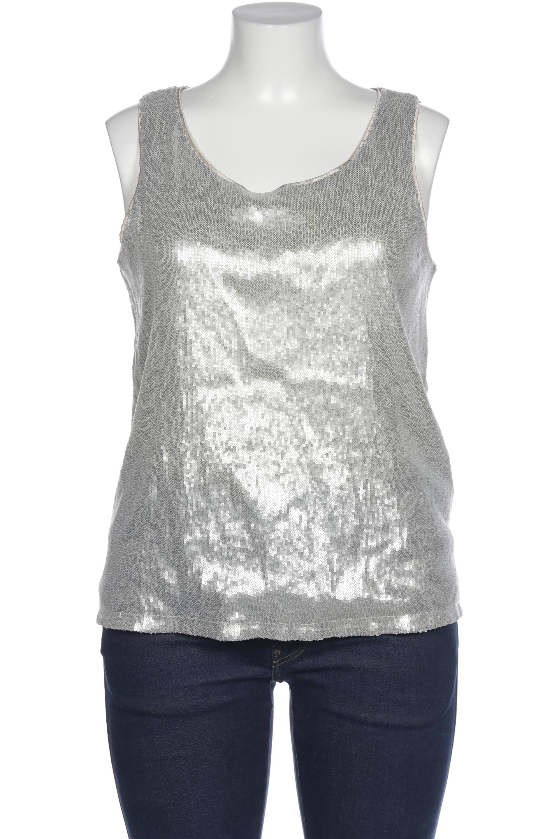 

Oui Damen Top, grau, Gr. 44
