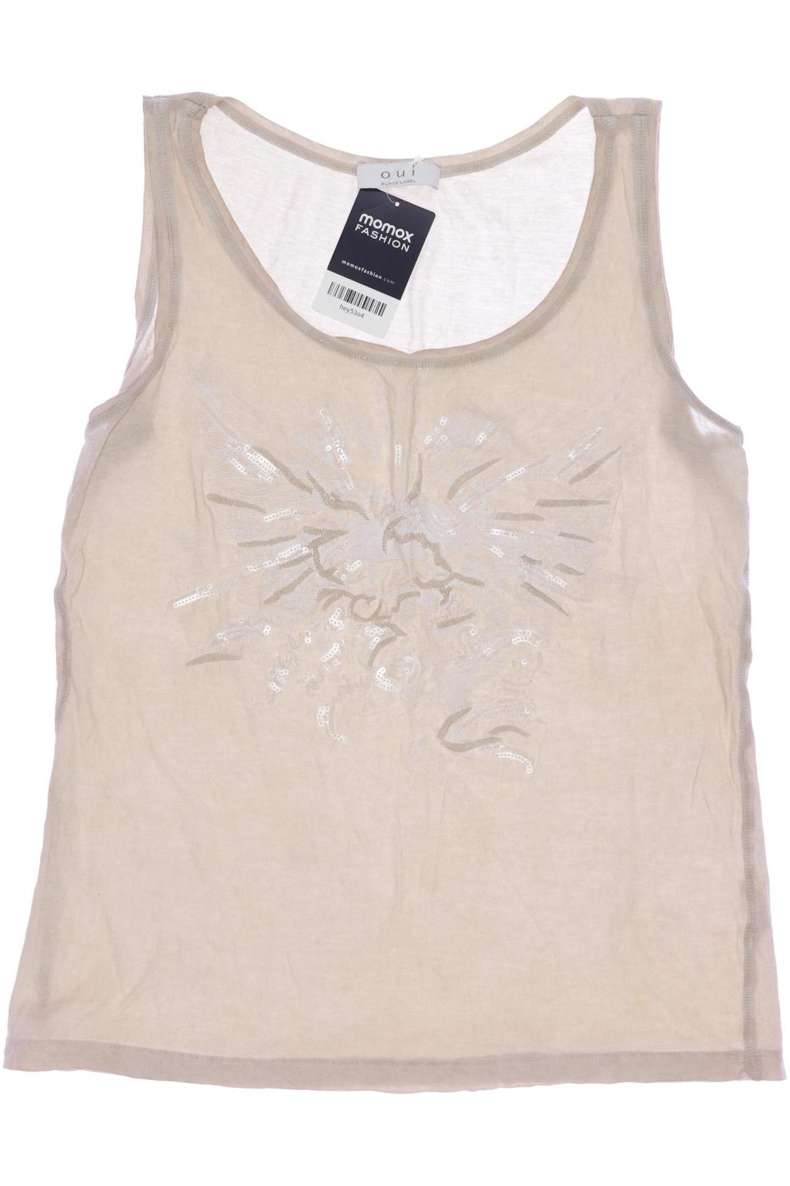

Oui Damen Top, beige, Gr. 40