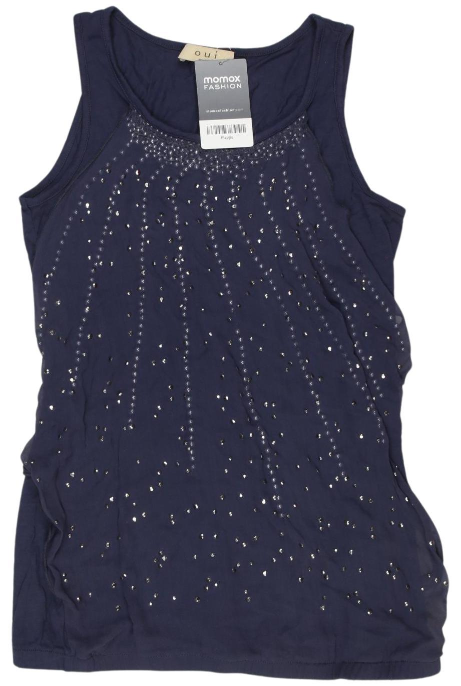 

Oui Damen Top, marineblau, Gr. 36