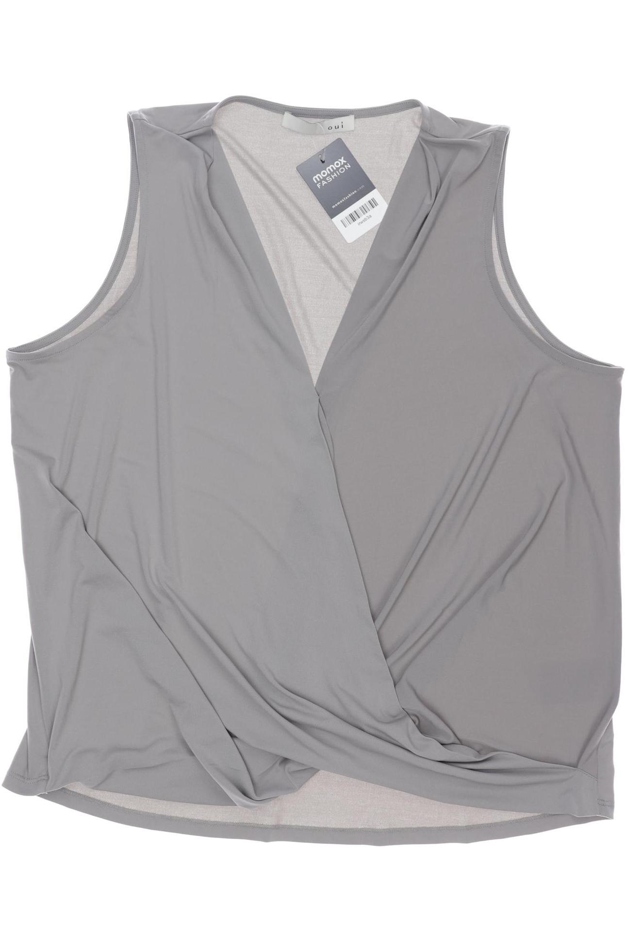 

Oui Damen Top, grau, Gr. 44